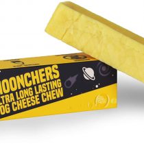 Moonchers Dog Chews Long Lasting Natural | 100% Natural Yak Chews for Dogs | High Calcium Dental Sticks Dogs | 4+ Month Natural Puppy Chews | Cheese Dog Chew Bones (160g x1)