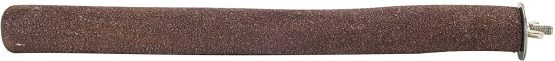 Parrot Essentials Large Sanded Parrot Perches 30 x 3-4cm (LxD) Bird Perches for Nail Trimming and Filing - Wooden Bird Perch for African Grey, Conure, Caique - Non-Toxic Parrot Stand for Birdcage - Image 3