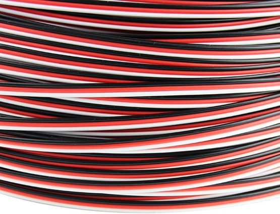 OliYin 50 feet 22AWG Servo Cable 3p Line For Futaba JR RC Servo Hobby Model Aircraft Model Wiring Wholesale Price 60 corex0.08mm - Image 3