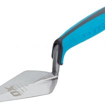 OX OX-P013605 Pro London Pattern Pointing Trowel Used For Bricklaying in Building & Construction, Masonry Works - Carbon Steel with Dura-Grip Handle, 127 mm, 5 inch