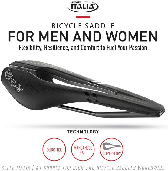 Selle Italia Sp-01 Tm Superflow Saddle, Black, L3 - Image 2