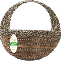 Gardman 02780 Sisal Rope and Fern Wall Basket, Multi-Colour, 40 cm, 16-Inch