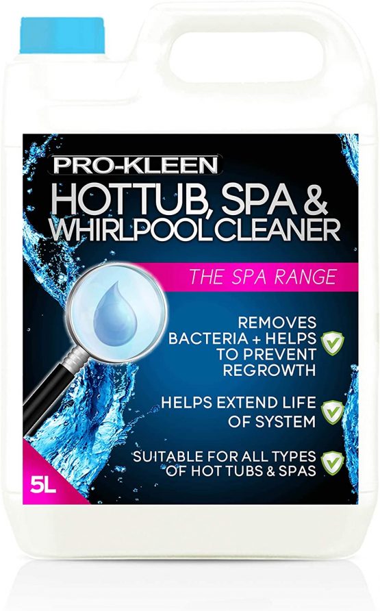 Pro-Kleen MY716 5 Litres Hygienic Whirlpool Bath-Jacuzzi-Hot Tub Cleaner, Blue