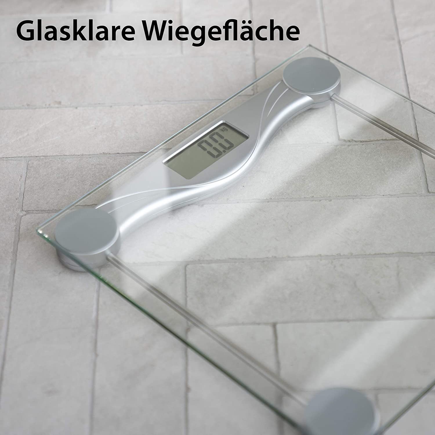 ADE BE1510 Olivia Digital Bathroom Scale, One Size, 180 kg, Silver - Image 4