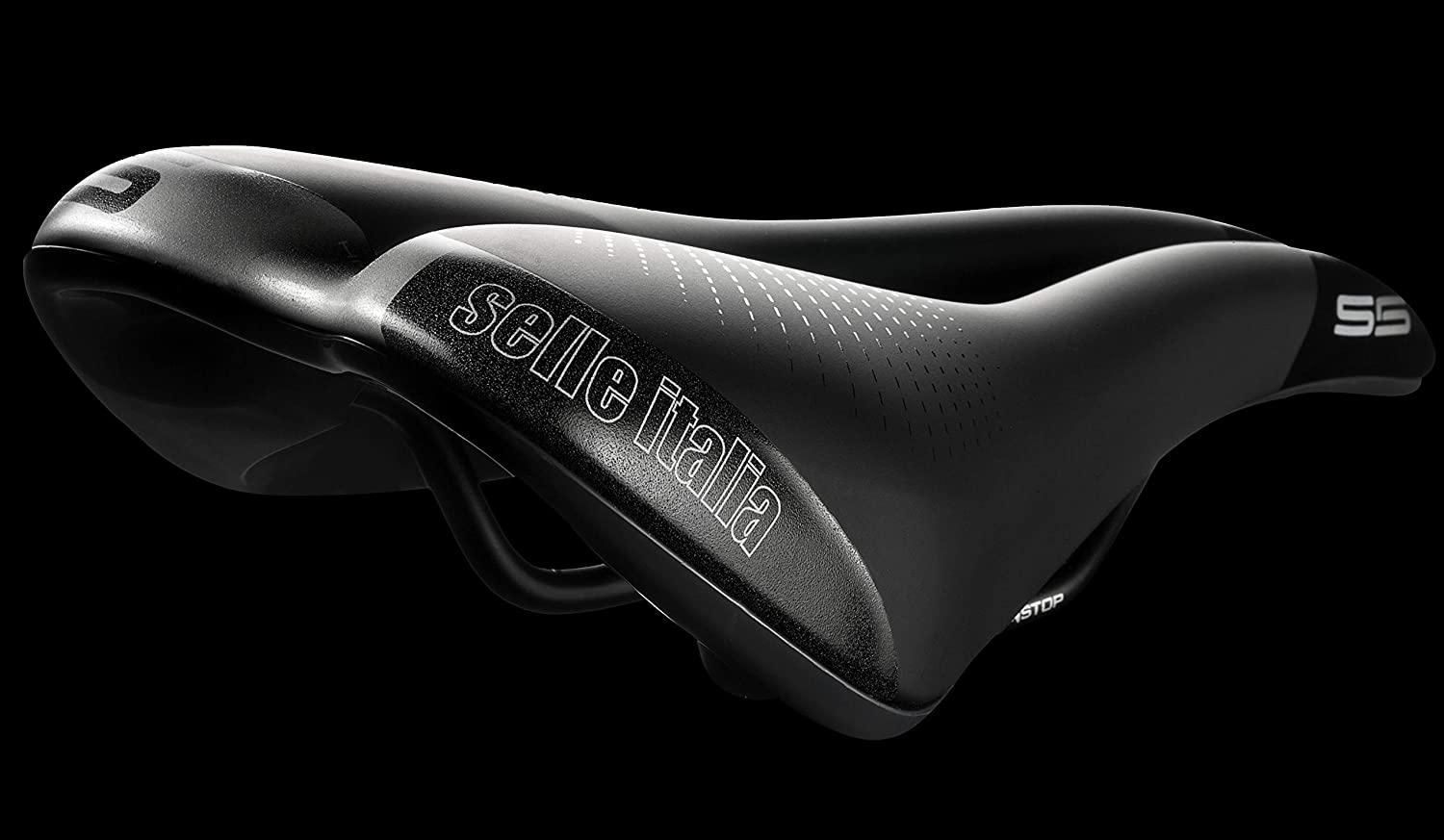 Selle Italia S 5 Superflow Bike Saddle (S5) W145 x L255 mm, Black - Image 4