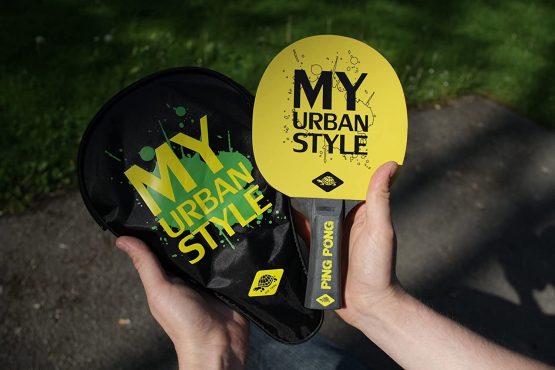 Donic-Schildkröt My Urban Style 788485 Table Tennis Gift Set 1 Bat 3 Balls Racket Cover - Image 3