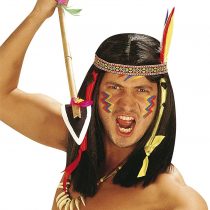 Comanche Indian Wig for Fancy Dress Costumes & Outfits Accessory