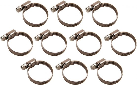 BGS 8095-30x45 | Hose Clamps | Stainless | 30 x 45 mm | 10 pcs.