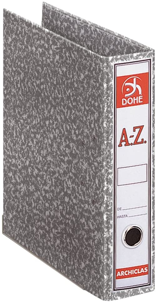 Dohe Archinovo - Wide Spine Folder, FSC Mix AEN-COC-000243, Grey, Folio lomo ancho