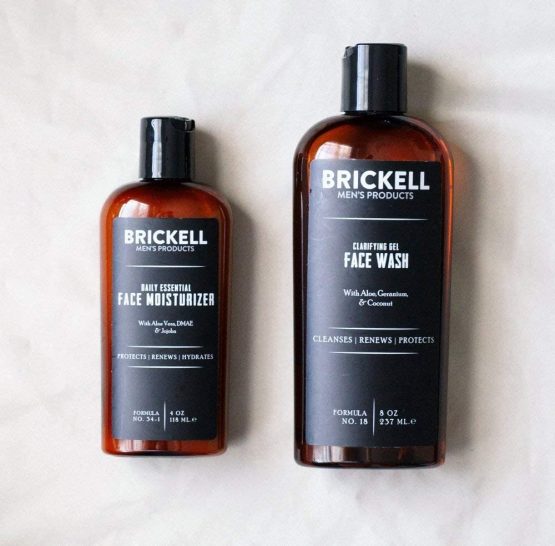 Brickell Men's Daily Essential Face Care Routine I, Gel Facial Cleanser Wash and Face Moisturizer Lotion, Natural and Organic, Unscented - Image 4