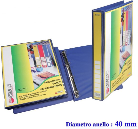 Alevar 2956/BL40 4-Ring Binder