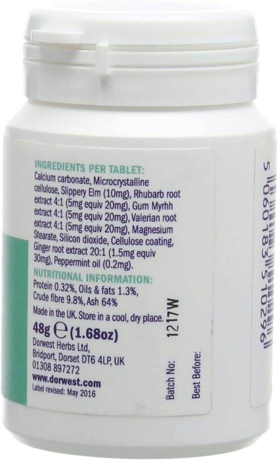 DORWEST HERBS Digestive Supplement Tablets for Dogs and Cats 200 Tablets - Image 2
