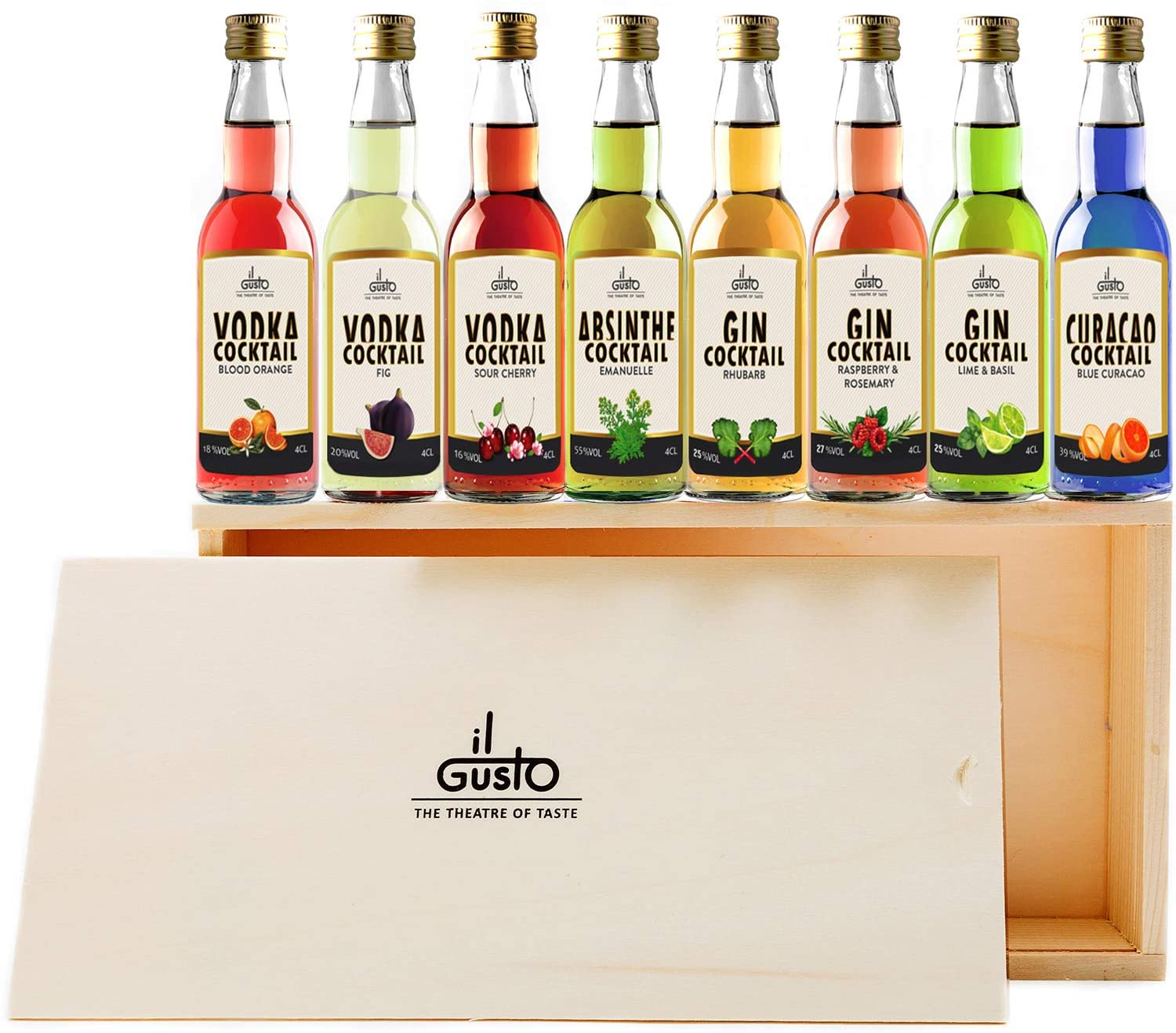 Miniature Cocktails Gift Set 40ml (Pack of 8)