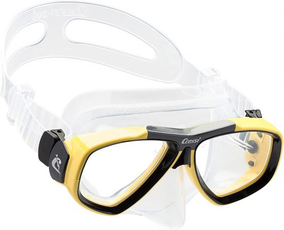 Cressi Focus - Scuba Diving Snorkeling Mask - Optical Lenses Available (Separately Purchase)