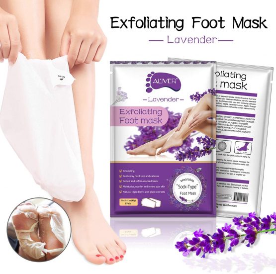 Foot Peel Mask 3 Pack -Exfoliating Foot Mask for Calluses, Dry Cracked Heels and Dead Skin - Moisturize and Repair Rough Foot with Natural Ingredients - Easy to Use at Home - Fits for Women & Men - Image 2