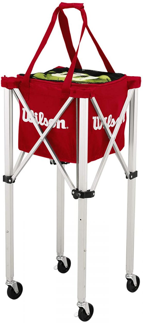 Wilson Portable Tennis Ball Teaching Basket Cart (150 Ball Capacity) - Image 2