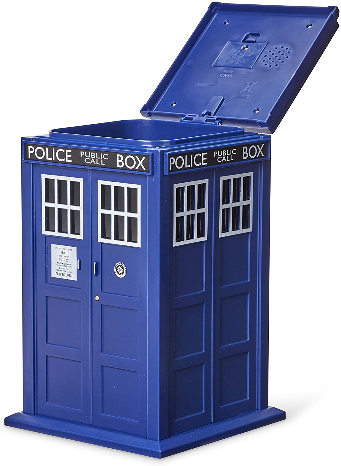 Doctor Who Tardis Lights & Sounds Plastic Cookie Jar, DR48 – BigaMart