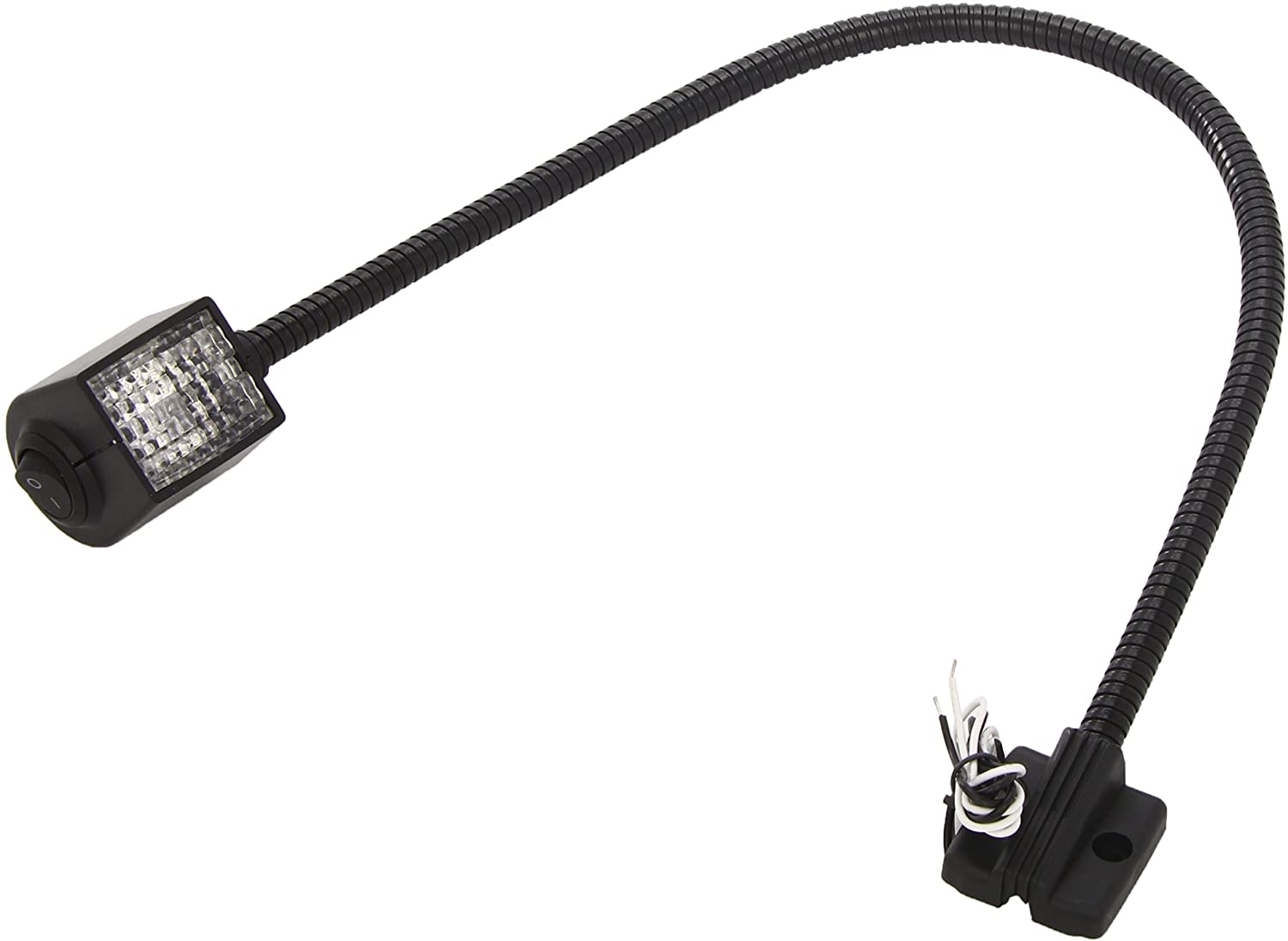 Sumex 2404272 Carplus - Dakar Light Flexible Lamp, 12 V, White,Red
