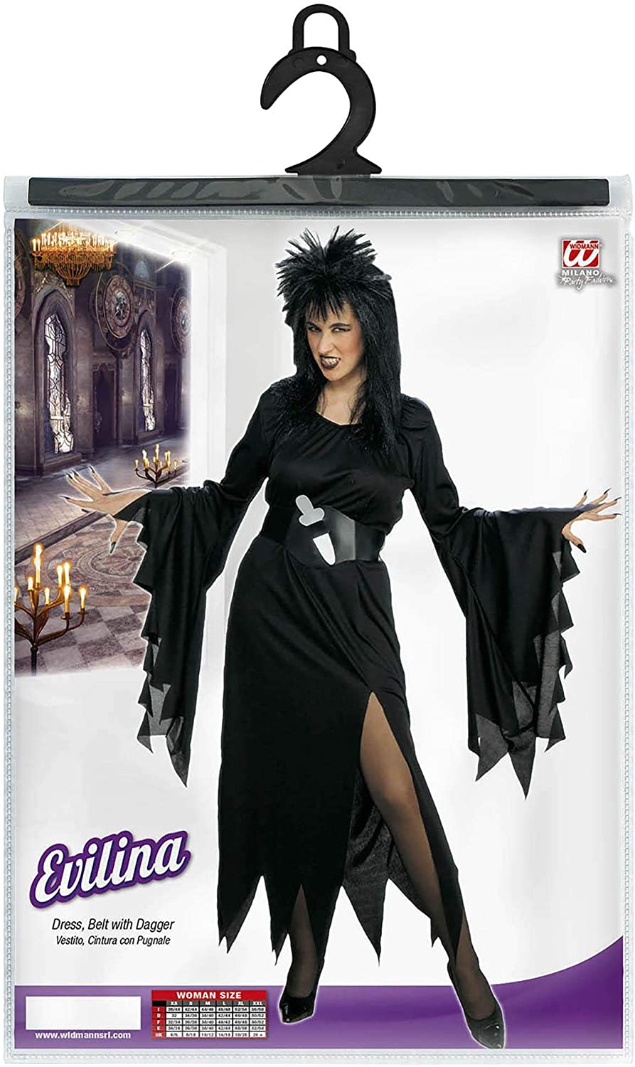 Elvira Costume Dress Belt W/Dagger Costume Ladies (Halloween