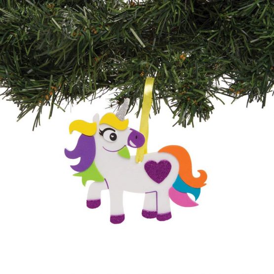 Baker Ross AT310 Unicorn Mix & Match Decoration Kits, Ideal for Kids and Crafts (Pack of 6), Assorted - Image 4