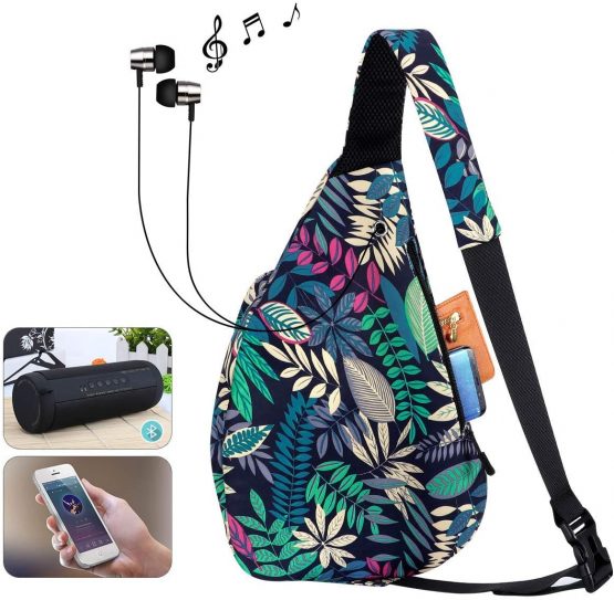 HAWEE Sport Sling Backpack Travel Chest Shoulder Bag Crossbody Daypack Casual for Men Women Teens Work Travel Study Outdoor Climbing Hiking Running - Image 2