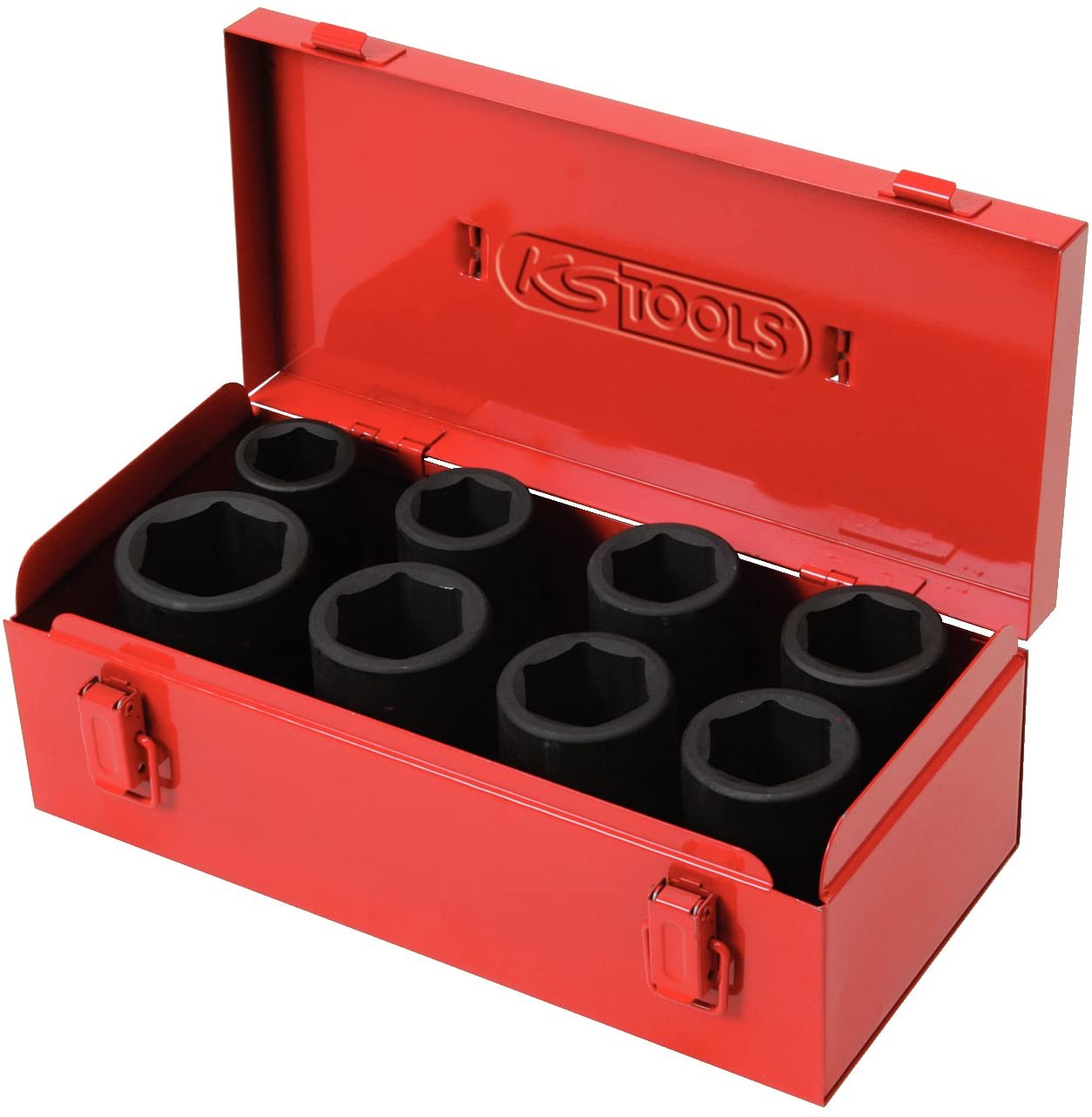 KS Tools 515.0510 Impact Socket Set (8 Pieces) 3/4-inch 24-36mm Deep, Farbig, Variety pack