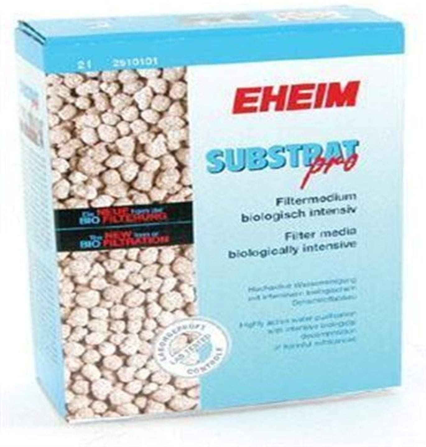 Eheim Substrat Pro Biological Filter Media (Sintered Pearl-Shaped Glass) 2L, 2 l (Pack of 1)