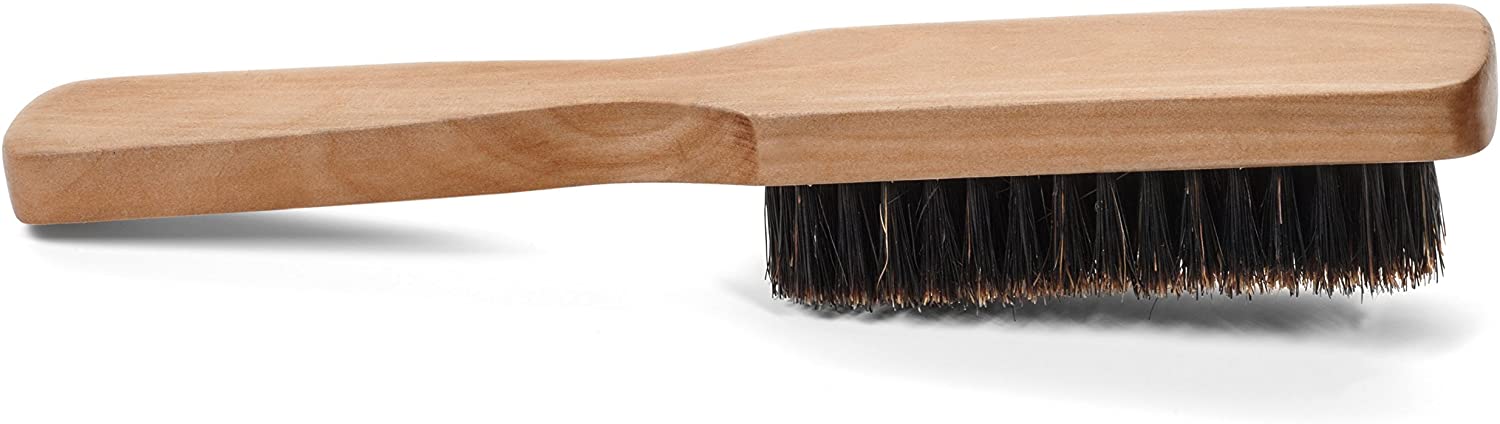 GranNaturals Mens Boar Bristle Hairbrush - Natural Wooden Club Style Hair Brush - Styling Beard Brush for Men with Thin or Thick Hair - Image 3