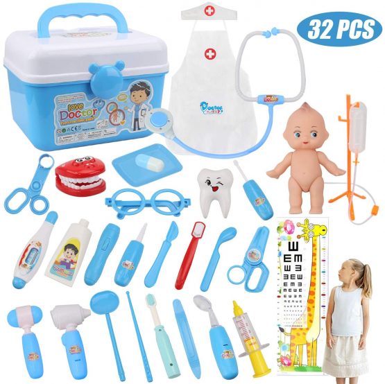 pretend doctor play set