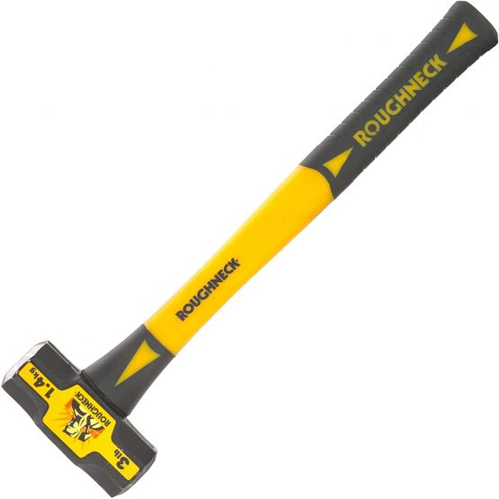 Roughneck ROU65622 Mini Sledge Hammer Fibreglass Handle for Shock Absorbing Grip 3 Lb/1.4 kg - Image 2