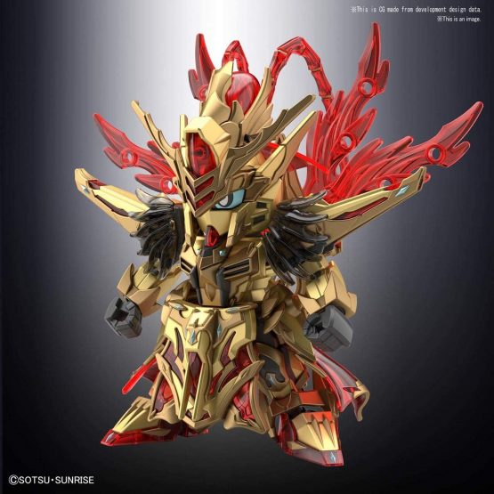 BANDAI Spirits Gundam Sangoku Soketsuden Zhou Yu Akatsuki SD Model Kit - Image 3