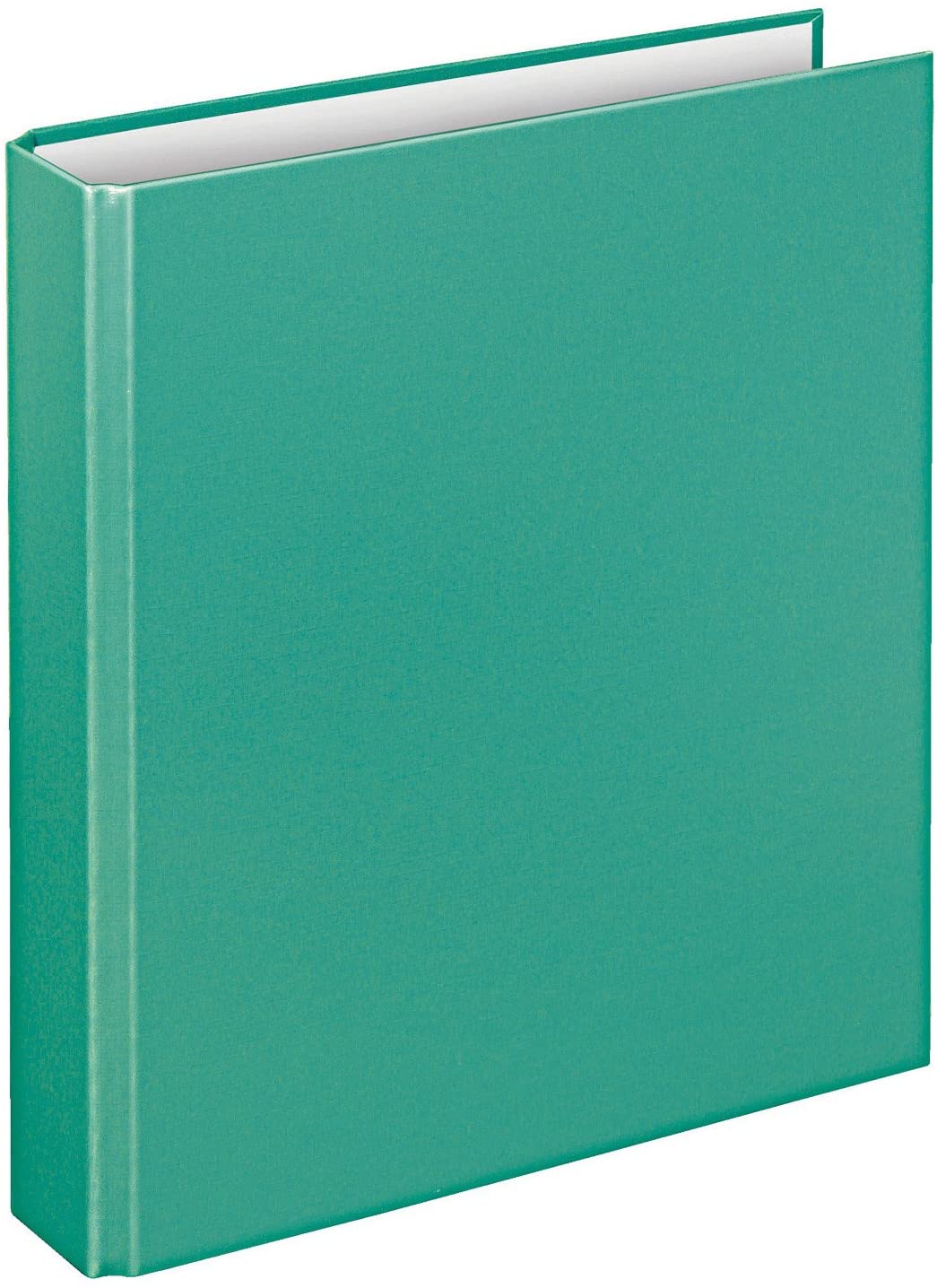 VELOFLEX 1151042 Basic Ring Binder, DIN A5, Pack of 1, Turquoise, Filling Height 25 mm, Ring Binder with 2 Ring Mechanisms