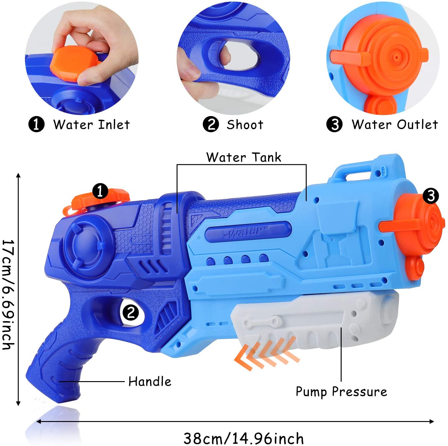 water pistols argos