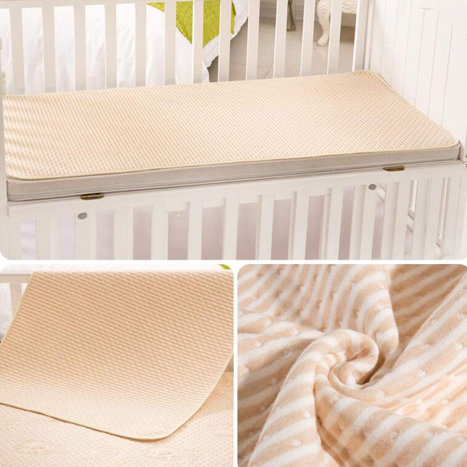 Waterproof Reusable Sheet Four Layer Incontinence Bed Protector Washable Crib Mattress Sheets