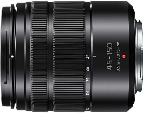 Panasonic LUMIX H-FS45150EKA G Vario 45-150 mm Interchangeable Telephoto Zoom Lens - Black - Image 3