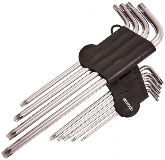 9 Pce Extra Long Offset Torx Key Set
