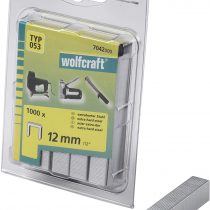 wolfcraft |1000 Broad back staples type 053, extra hard steel, 12 mm | 7042000