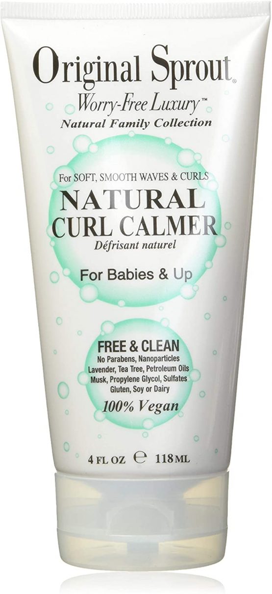 Original Sprout Natural Curl Calmer for Tight and Medium Frizzy Curls and Waves 118 ml