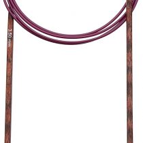KnitPro 120 cm x 3.5 mm Cubics Fixed Circular Needles, Rosewood