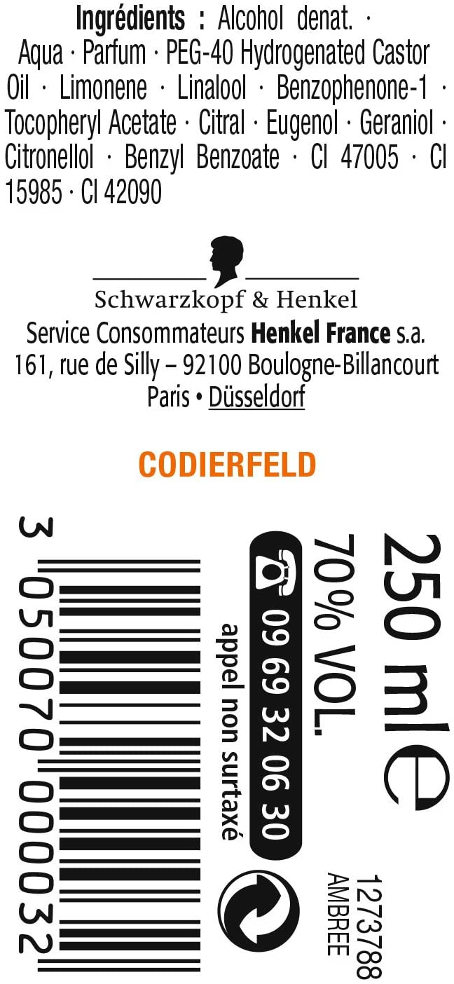 Mont St Michel - Ambrée Authentique - Eau de Cologne 250 ml (Amber), 250 ml (Pack of 1) - Image 2