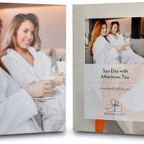 Activity Superstore Spa Day with Afternoon Tea for Two Gift Experience Voucher 18-month Validity, Experience Days, Spa