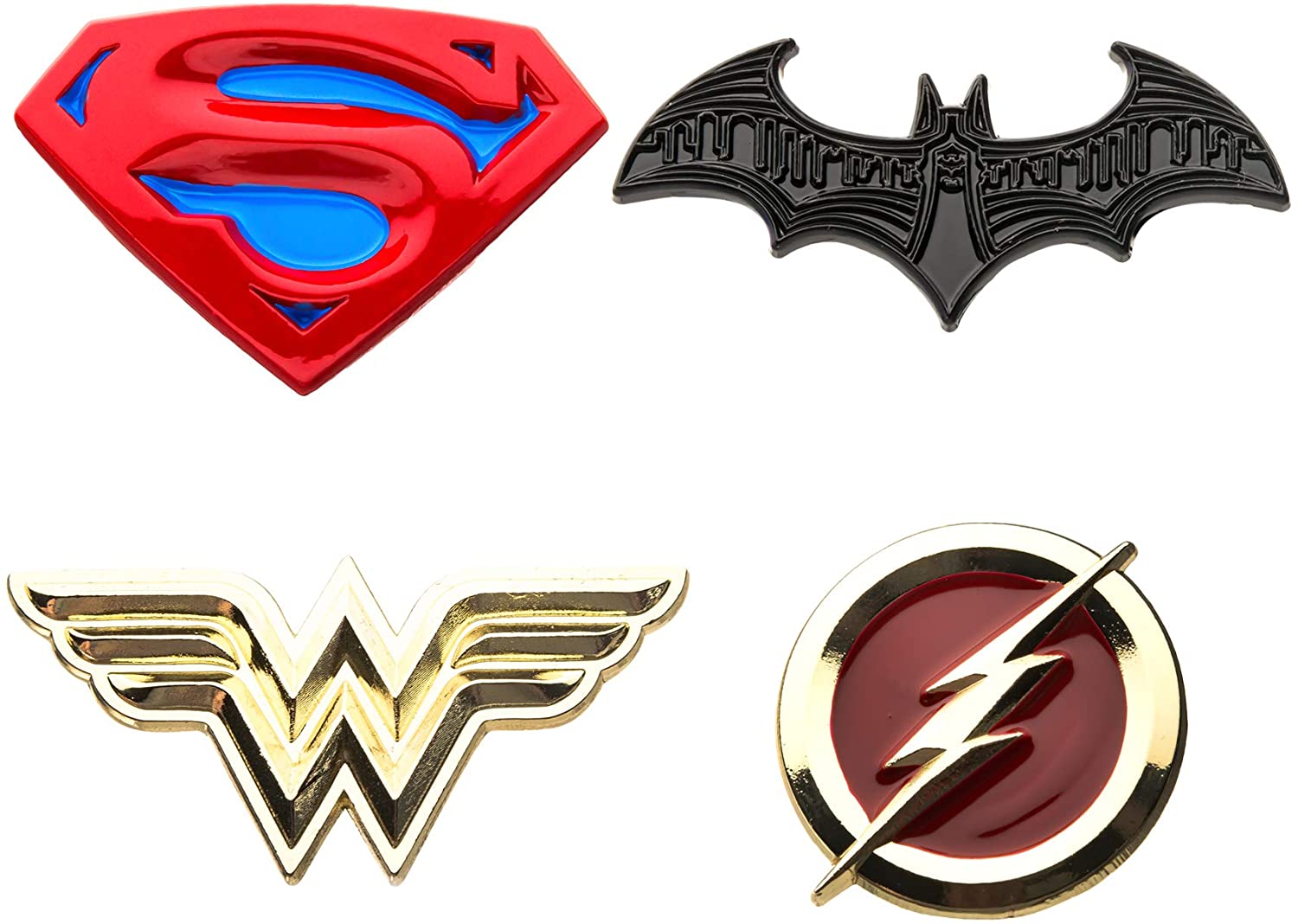 Officially Licensed DC Comics Unisex Adult Justice League Superman, Batman
