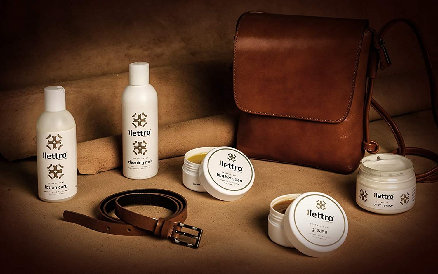 Lettro Cleaning Milk, Powerful Stain Removal Cleaner Degreaser for Leather Furniture Car Seats, Saddlery, Bags - Image 3