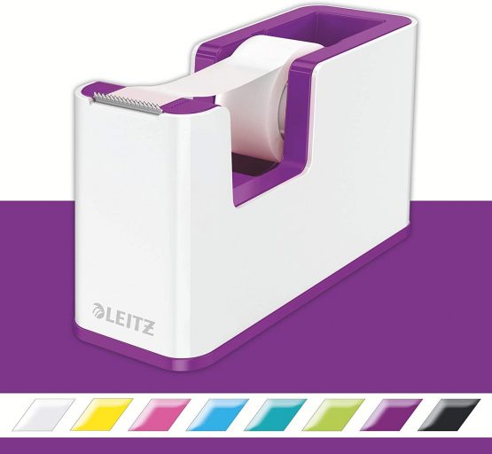 Leitz WOW Tape Dispenser, Purple