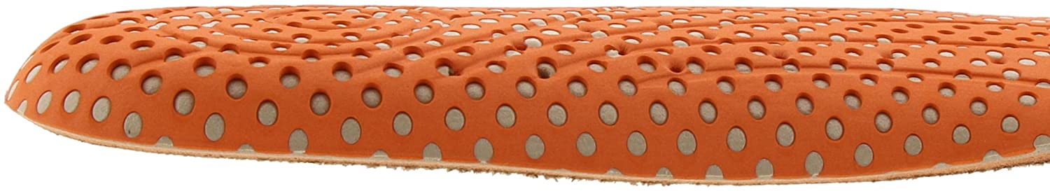 Bama Comfort Memory Foam Insole, Cushioned Footbed for Targeted Support & Breathability, Unisex Shoe Insert, Brown/Orange - Image 2