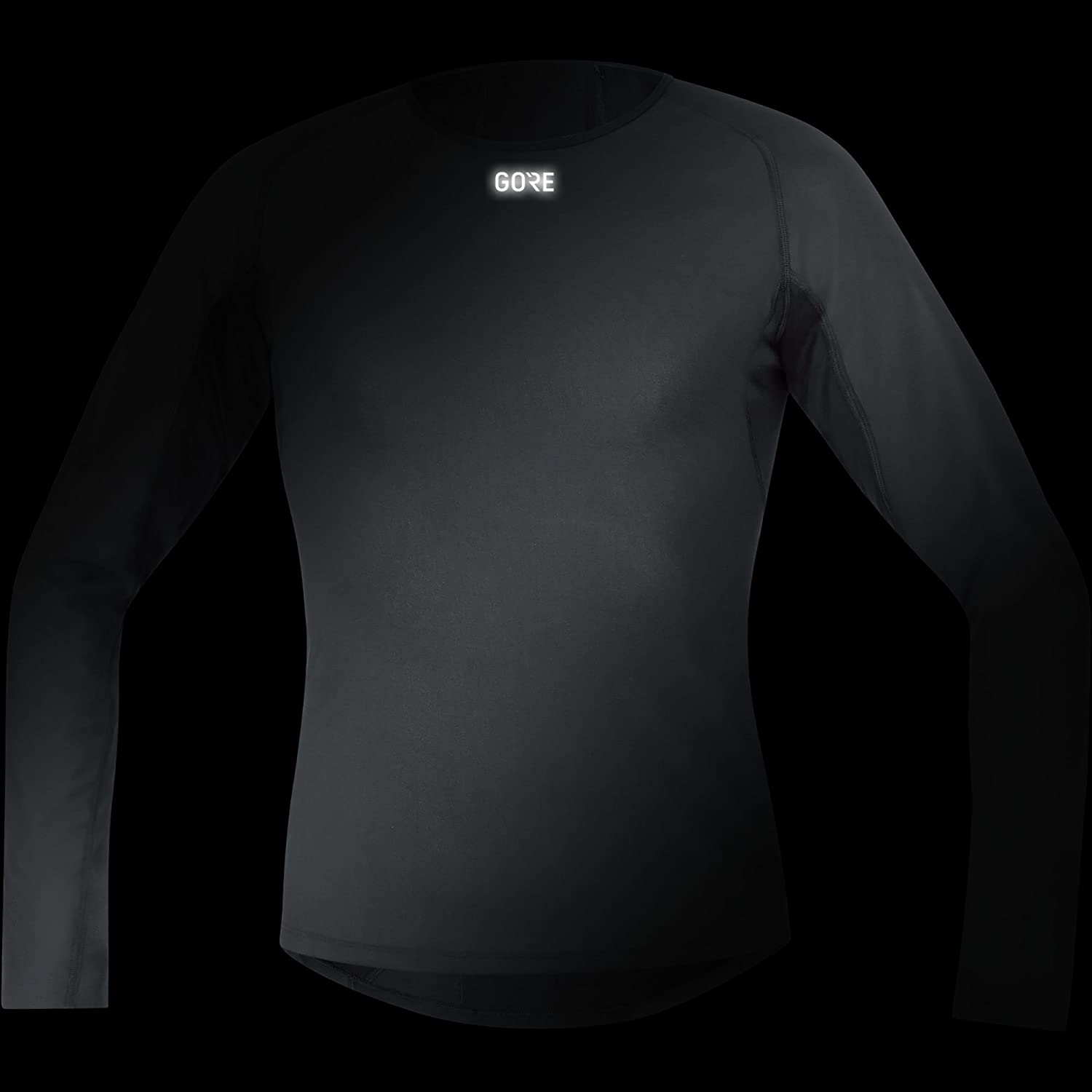 GOREWEAR M WINDSTOPPER Base Layer Thermo Long Sleeve Shirt Mens, Black, XL - Image 2