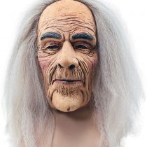 Bristol Novelty BM248 Creepy Old Man Mask and Hair, Mens, One Size