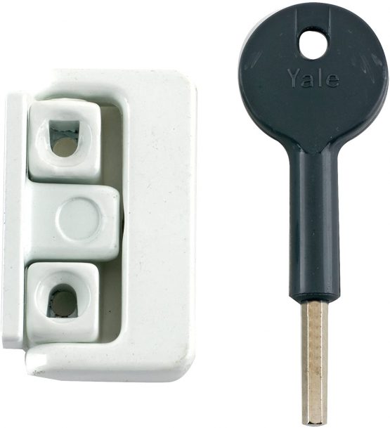 Yale V-8K101-4-WE Window Latches Multi Pack, Pack of 4, White Finish