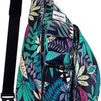 HAWEE Sport Sling Backpack Travel Chest Shoulder Bag Crossbody Daypack Casual for Men Women Teens Work Travel Study Outdoor Climbing Hiking Running