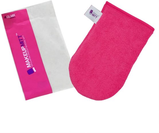 Makeup Eraser Mitt Exfoliating Makeup Removal Cleansing Mitt - removes makeup with water - Image 2